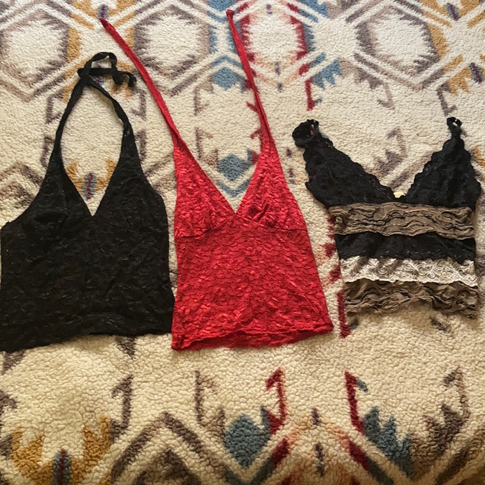 Wild cat halter tops/ tank top bundle